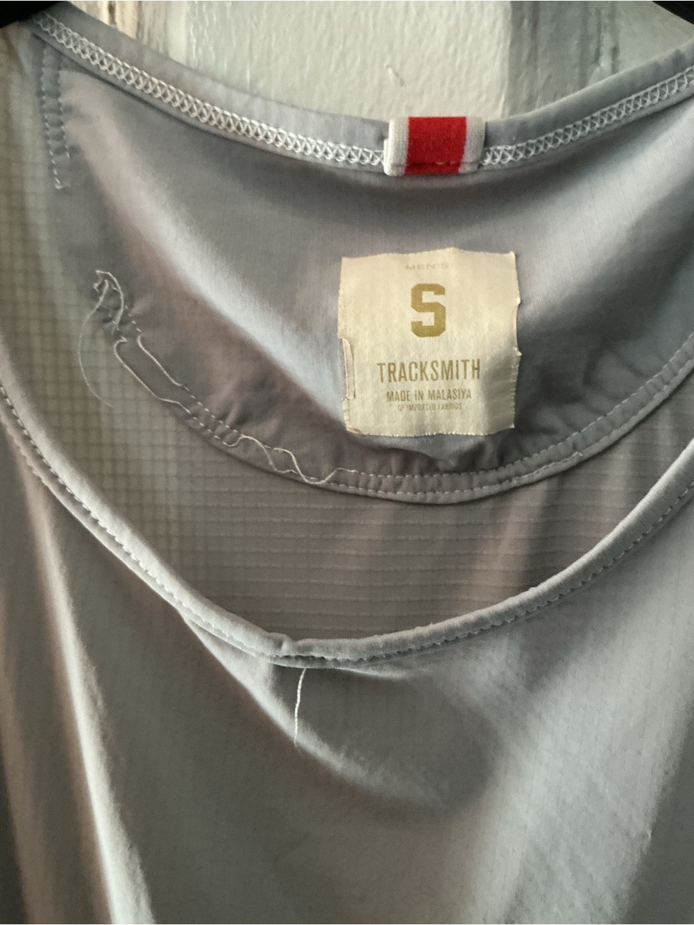 Tracksmith Light Gray Men's Running singlet/tank top - Picture 4 of 9
